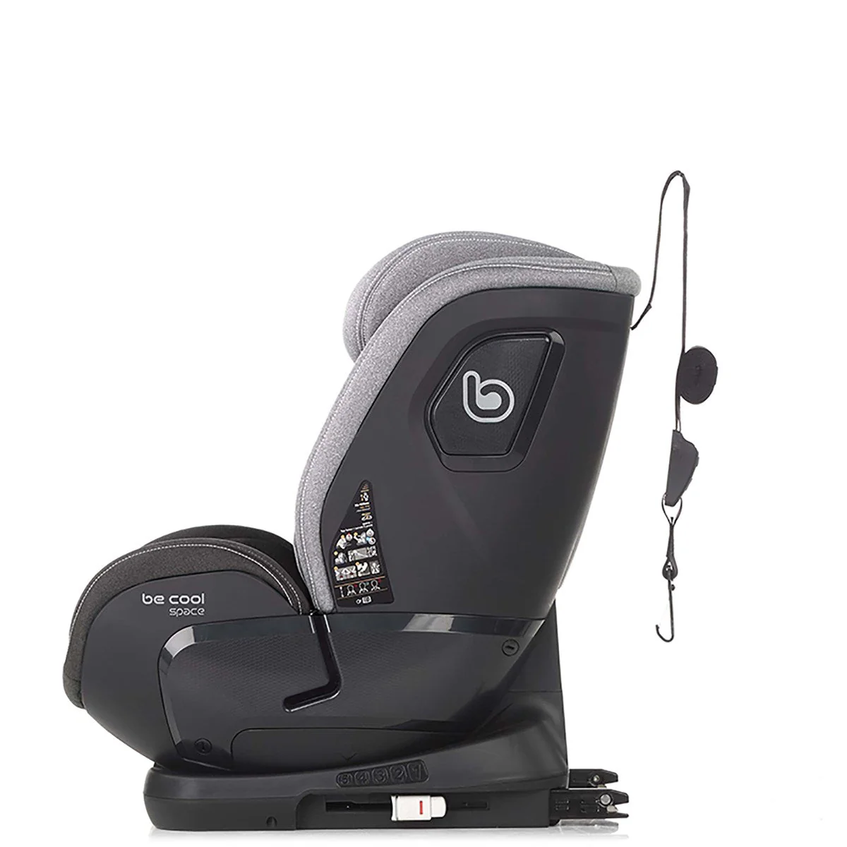 Be Cool Space i-Size Forward-Facing Car Seat 76-150cm, 15 Months–12 Years - Image 11