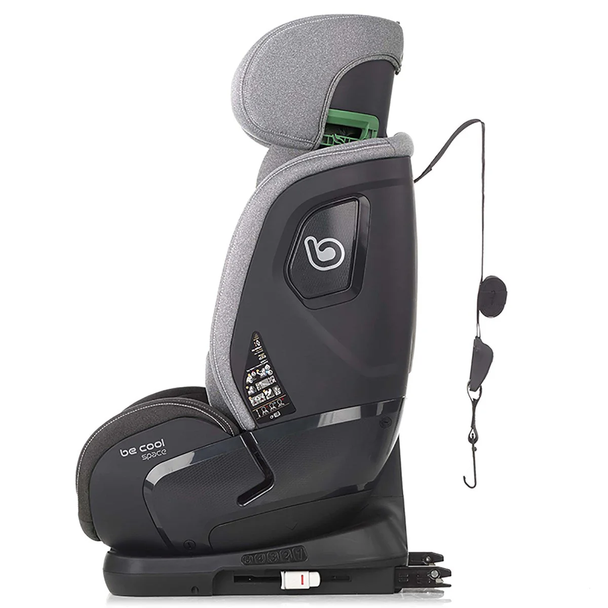 Be Cool Space i-Size Forward-Facing Car Seat 76-150cm, 15 Months–12 Years - Image 12