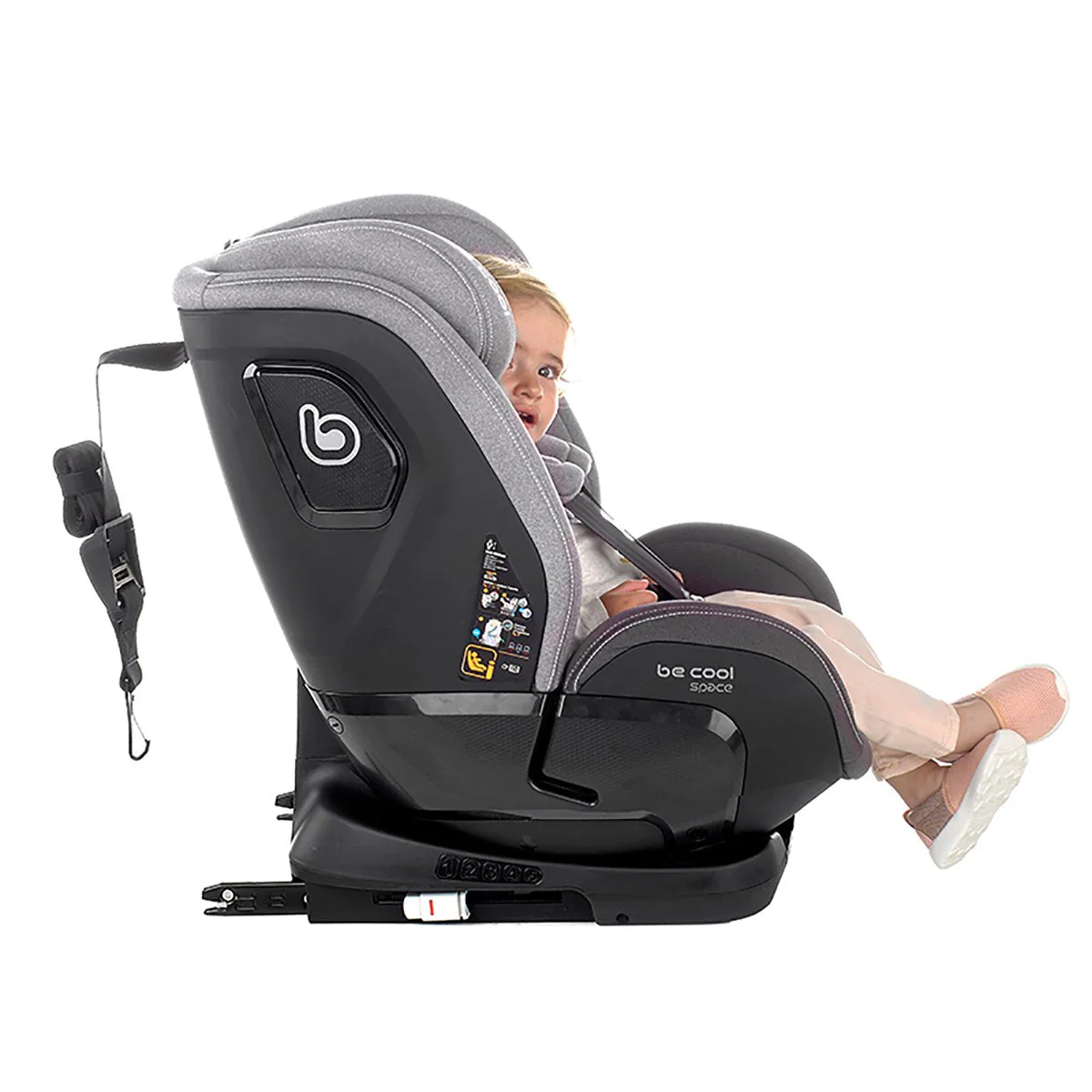 Be Cool Space i-Size Forward-Facing Car Seat 76-150cm, 15 Months–12 Years - Image 7