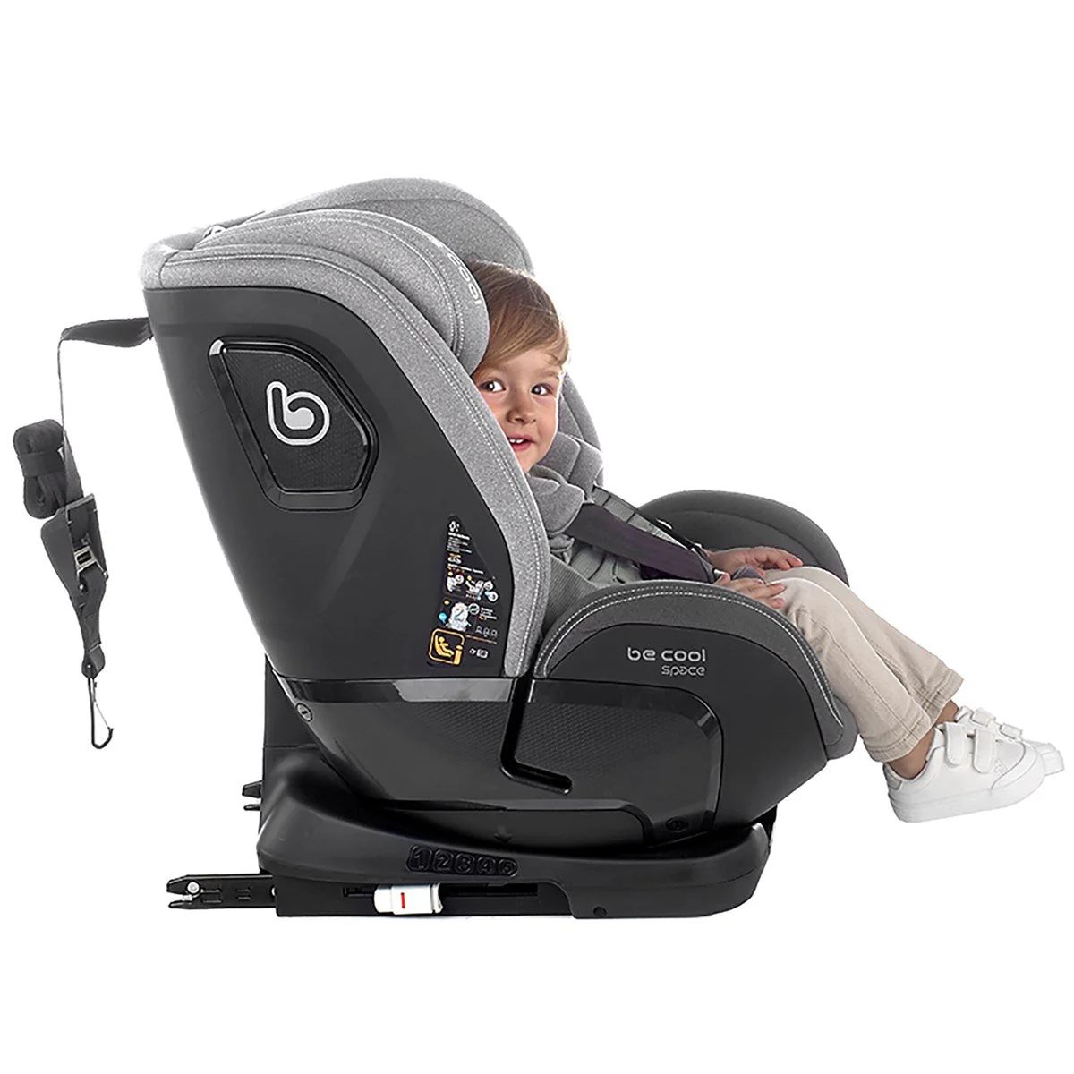 Be Cool Space i-Size Forward-Facing Car Seat 76-150cm, 15 Months–12 Years - Image 8