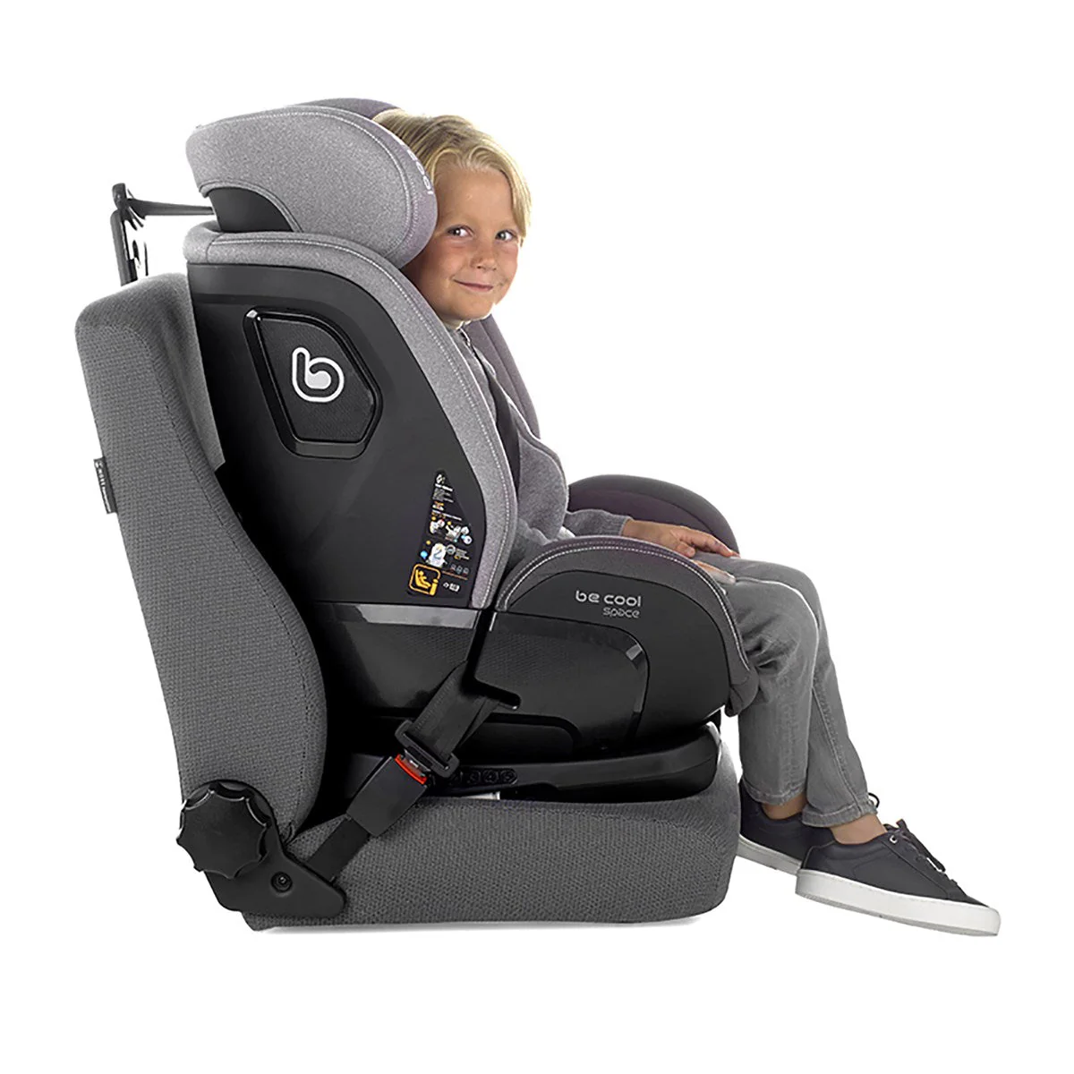 Be Cool Space i-Size Forward-Facing Car Seat 76-150cm, 15 Months–12 Years - Image 9