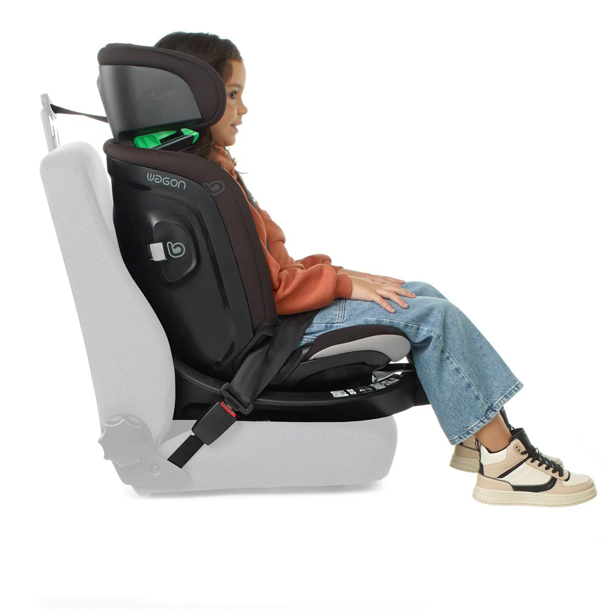 Be Cool Wagon i-Size Car Seat 40-150cm, 0-12 Years - Image 11