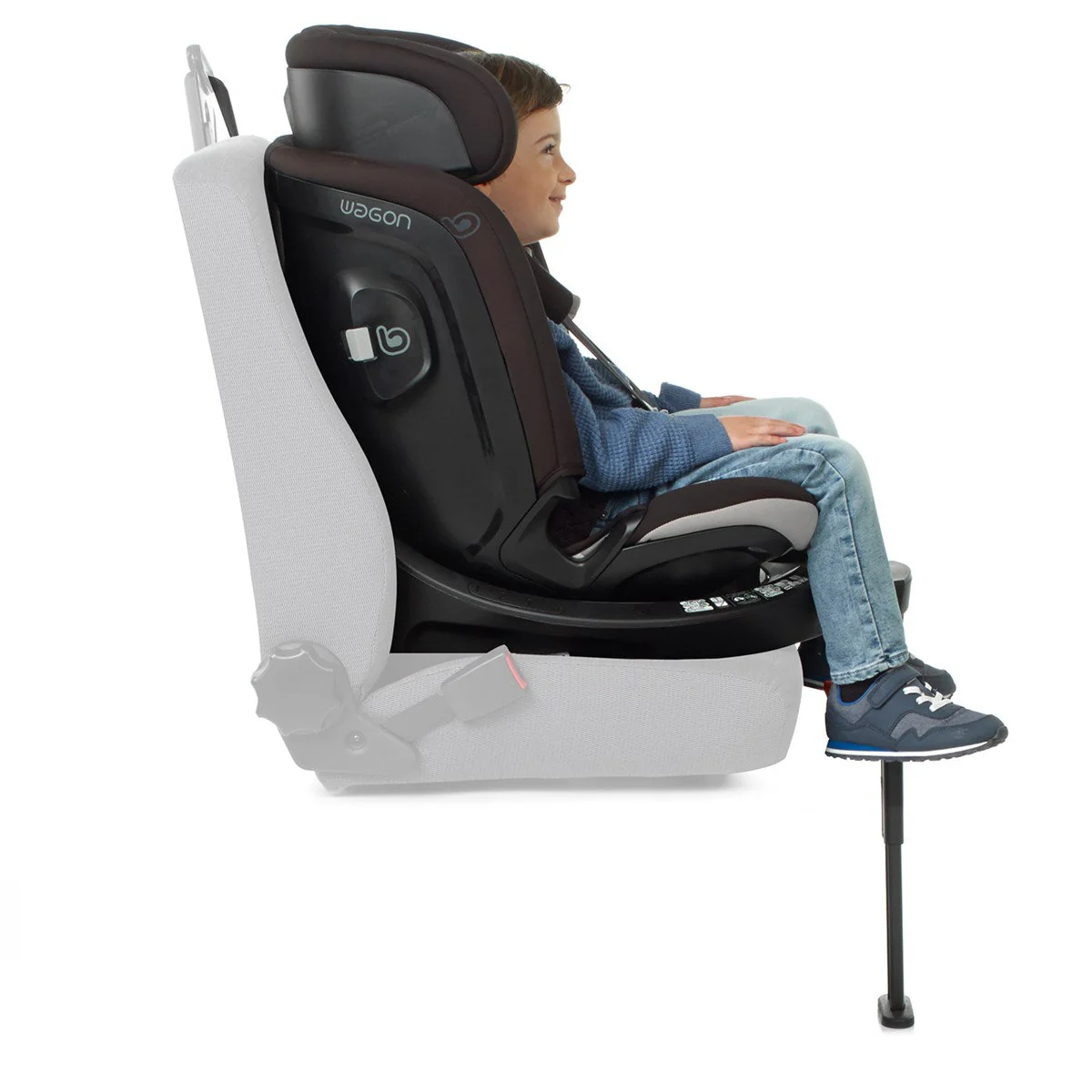 Be Cool Wagon i-Size Car Seat 40-150cm, 0-12 Years - Image 8