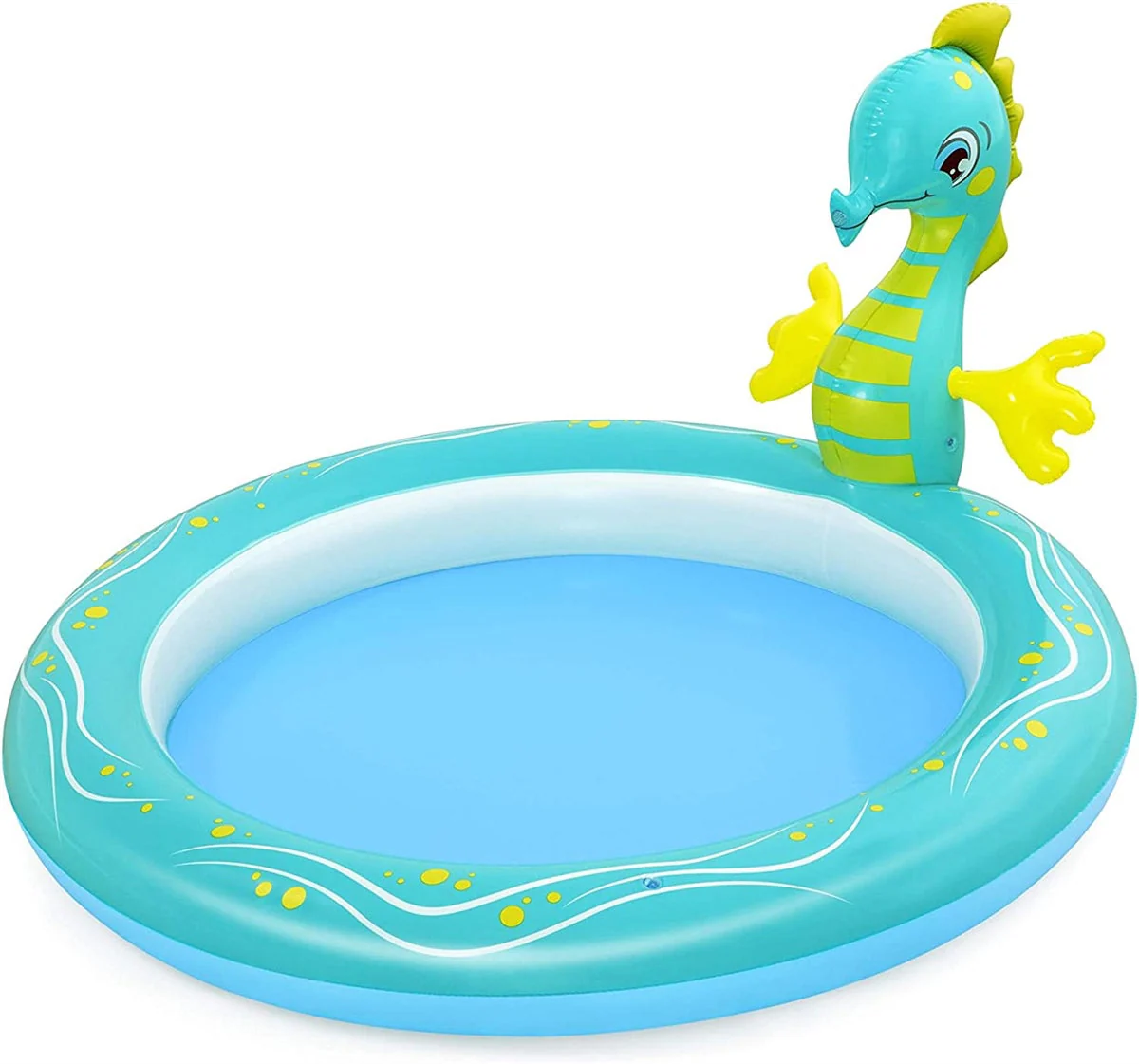 Bestway Seahorse Sprinkler Paddling Pool - Image 2