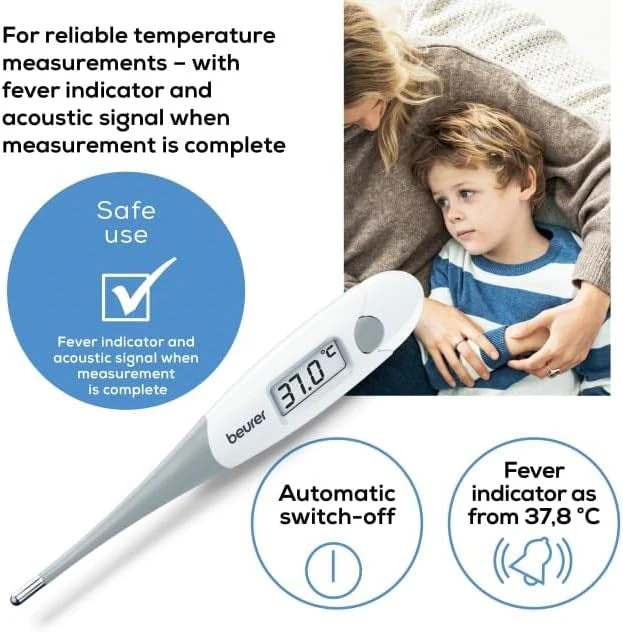 Beurer FT15/1 Digital Instant Thermometer with Flexible Tip - Image 2