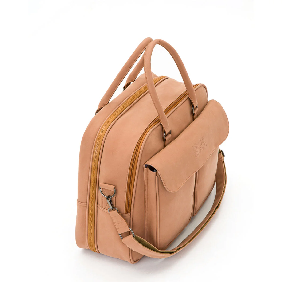 Bizzi Growin Baby Travel Crib Changing Bag POD ® - Vegan Leather - Image 10