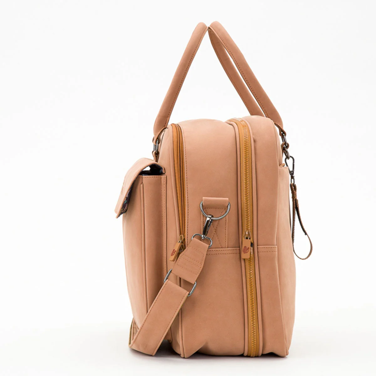 Bizzi Growin Baby Travel Crib Changing Bag POD ® - Vegan Leather - Image 12