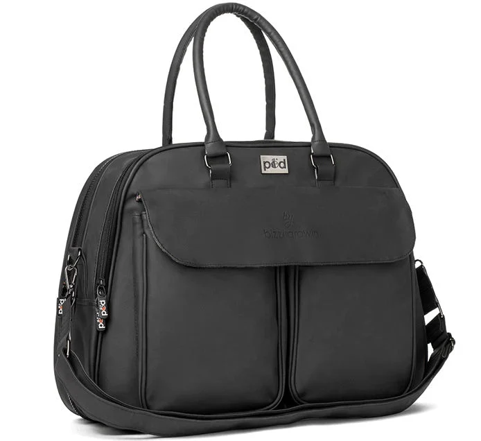 Bizzi Growin Baby Travel Crib Changing Bag POD ® - Vegan Leather - Image 27
