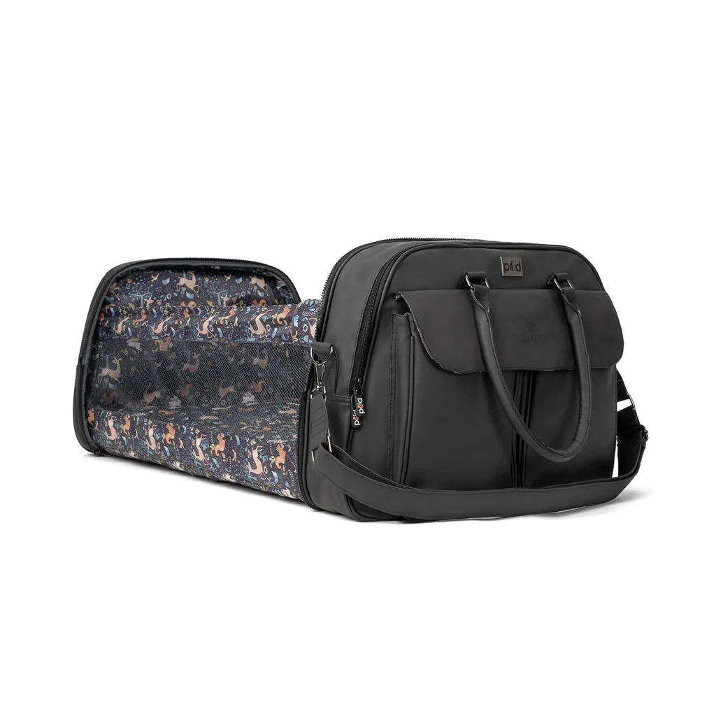 Bizzi Growin Baby Travel Crib Changing Bag POD ® - Vegan Leather - Image 29
