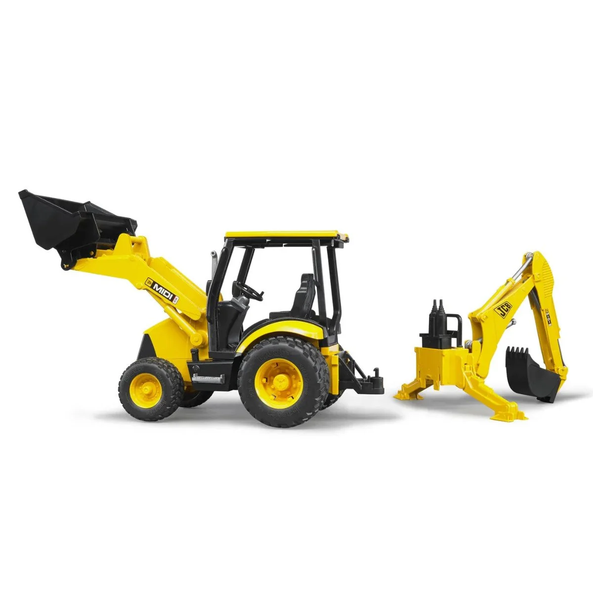 Bruder JCB MIDI CX Backhoe loader - Scale 1/16 - Image 3