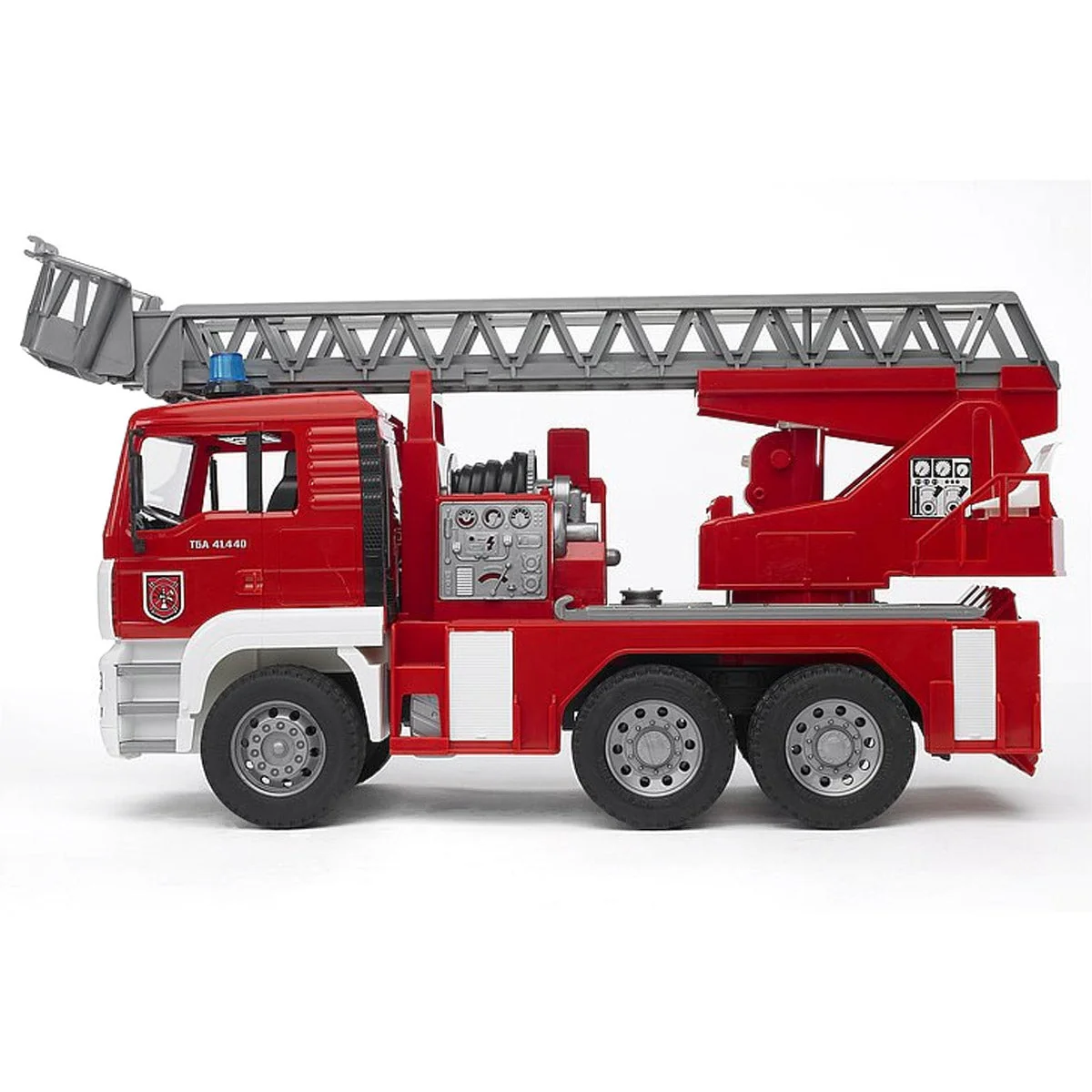 Bruder MAN Fire Engine Toy Truck with Water Pump, Lights and Sound Module - Image 4