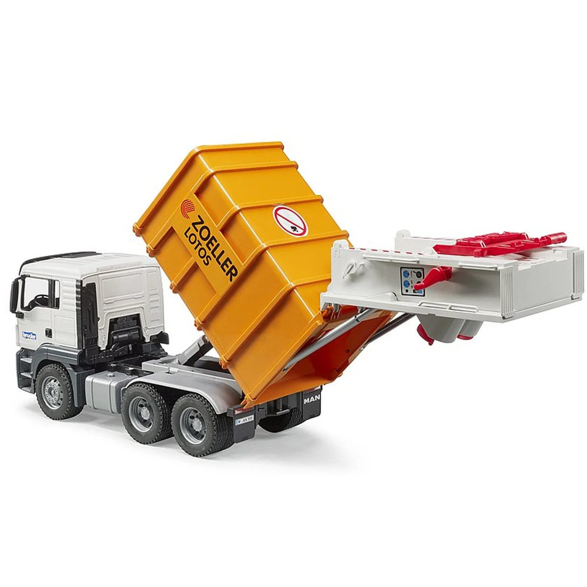 Bruder MAN TGS Rear Loading Garbage Truck - Image 3