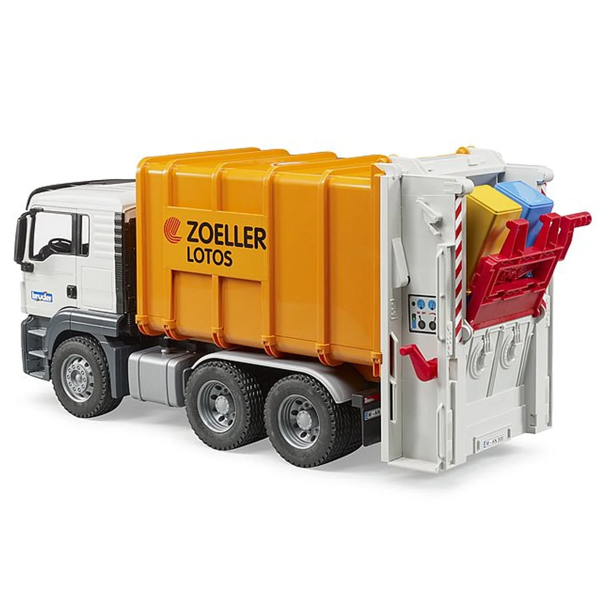 Bruder MAN TGS Rear Loading Garbage Truck - Image 4