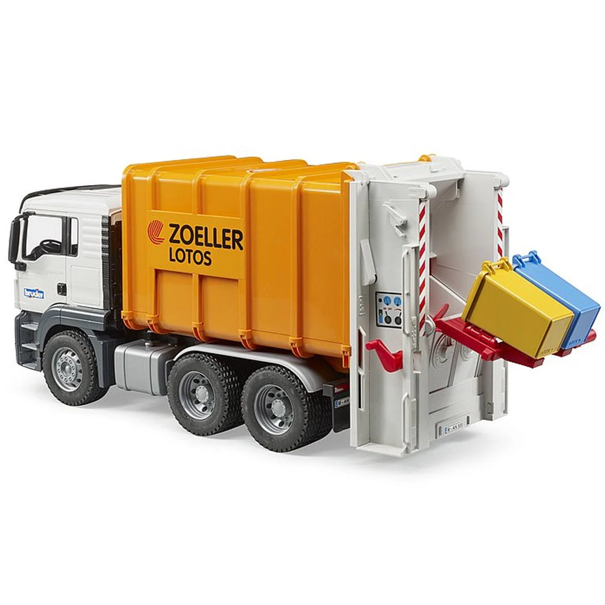 Bruder MAN TGS Rear Loading Garbage Truck - Image 5