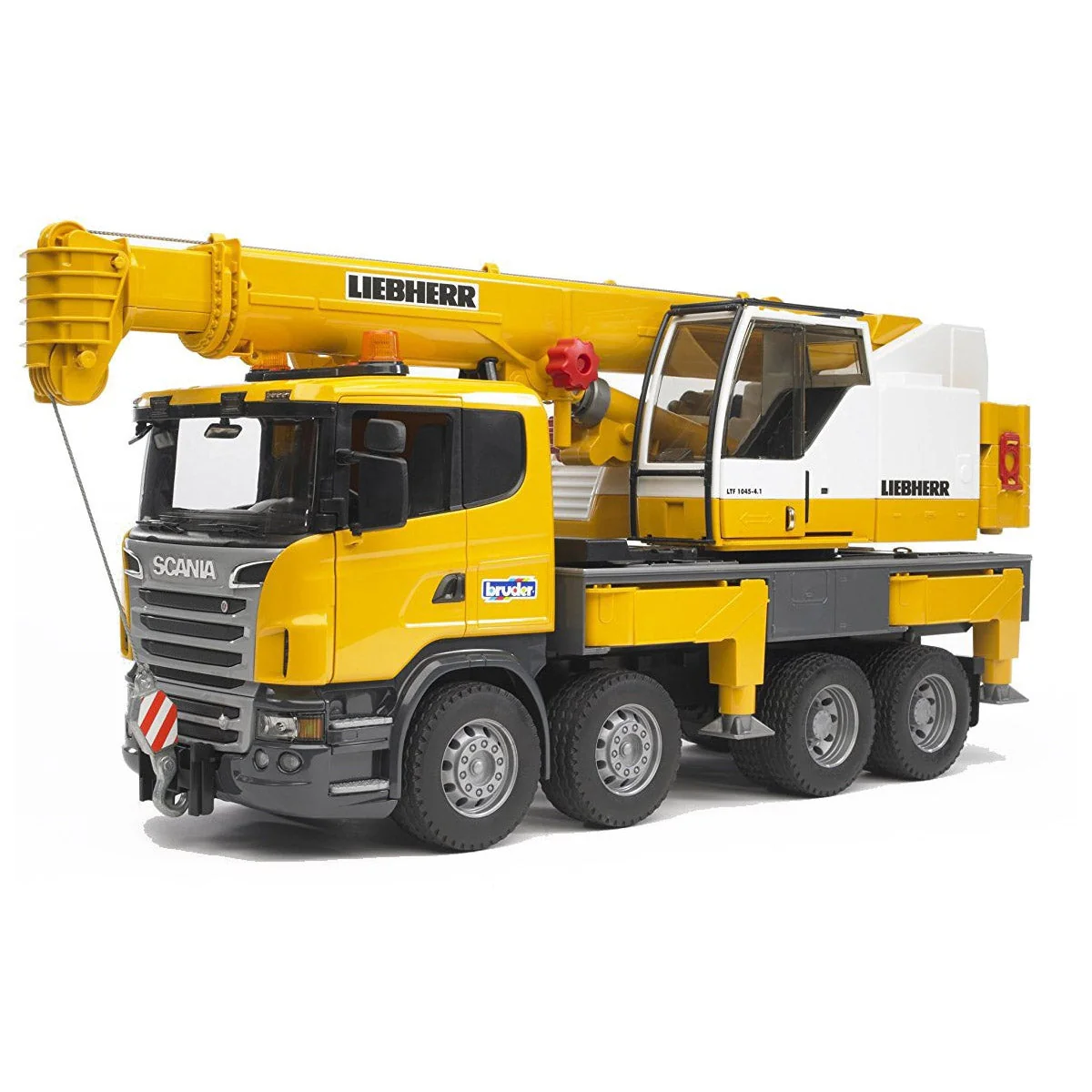 Bruder SCANIA R-Series Liebherr Toy Crane Truck - Image 2