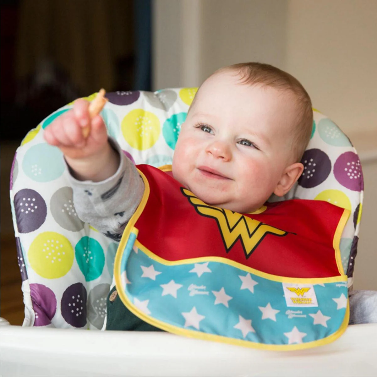 Bumkins SuperBib 2-Pack - Wonder Woman Design - Image 6