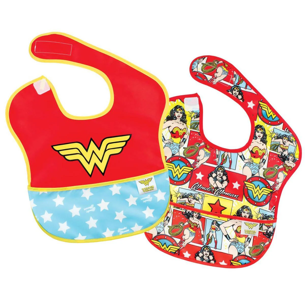 Bumkins SuperBib 2-Pack - Wonder Woman Design - Image 8