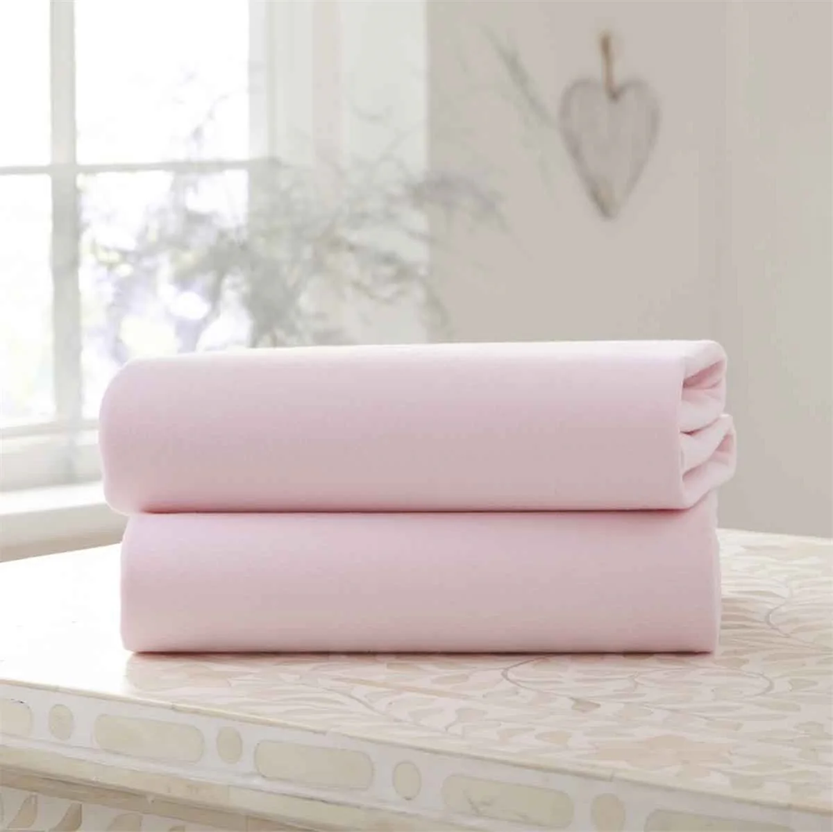 Clair De Lune 2 Cotton Jersey Fitted Cot Bed Sheets, 140 x 70 cm - Image 11