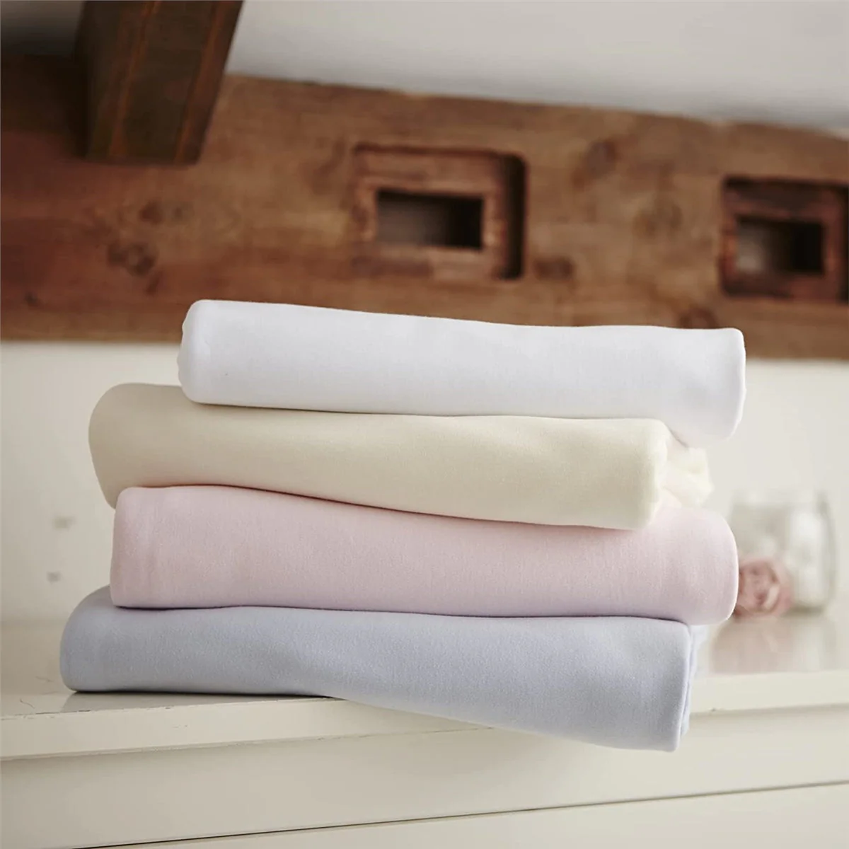 Clair De Lune 2 Cotton Jersey Fitted Cot Bed Sheets, 140 x 70 cm - Image 19