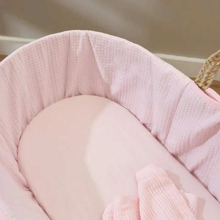 Clair De Lune 2 Pack Fitted Cotton Moses Basket Sheets - Image 12