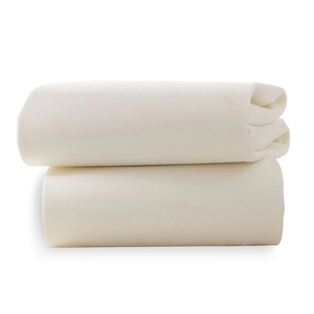 Clair De Lune 2 Pack Fitted Cotton Moses Basket Sheets - Image 8
