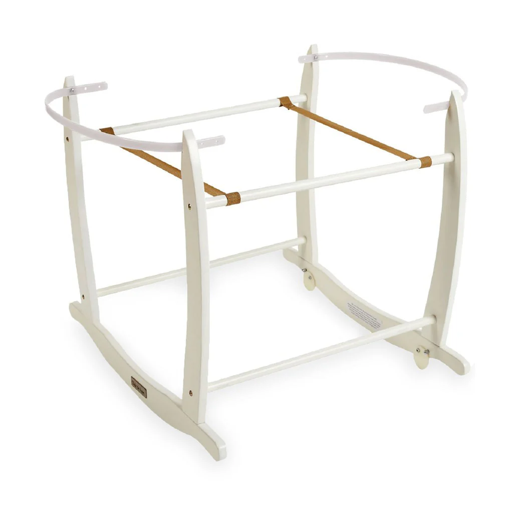Clair De Lune Deluxe Rocking Moses Basket Stand - Image 3