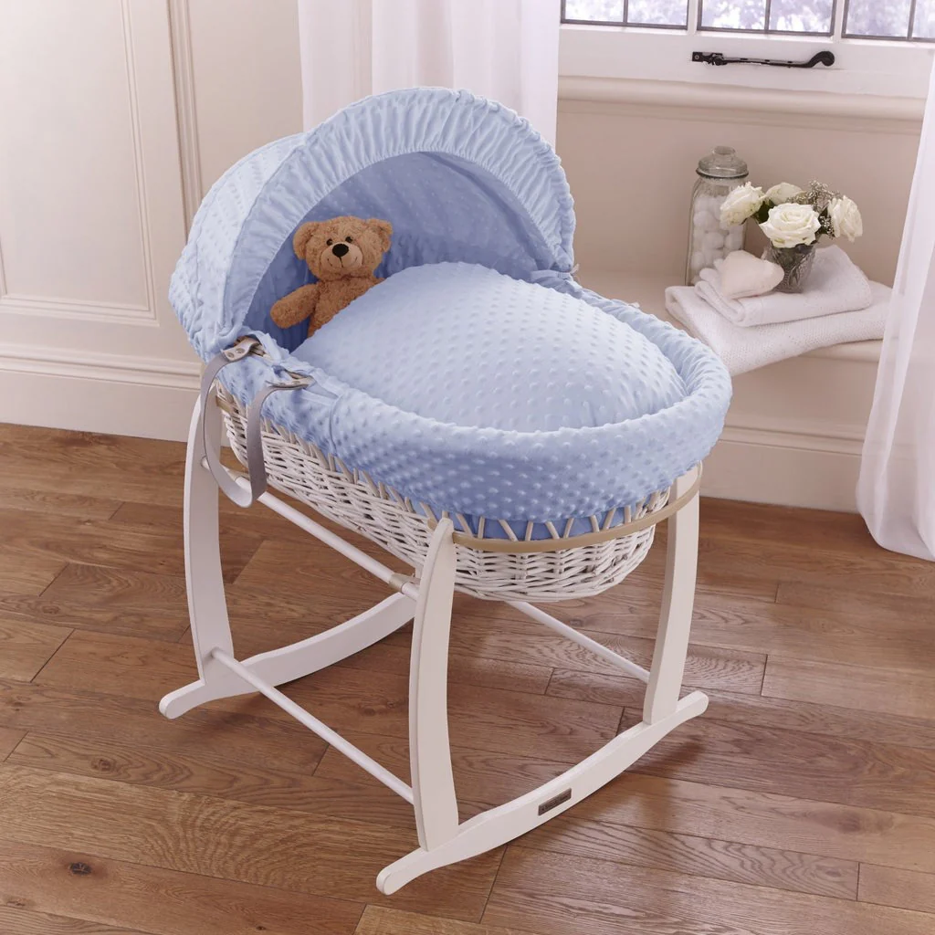 Clair De Lune Deluxe Rocking Moses Basket Stand - Image 4
