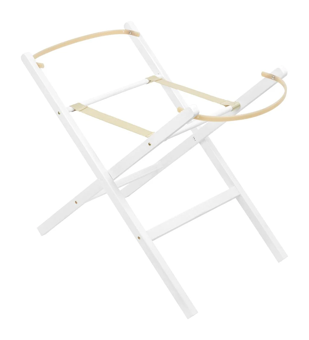 Clair De Lune Folding Wooden Moses Basket Stand - Image 5