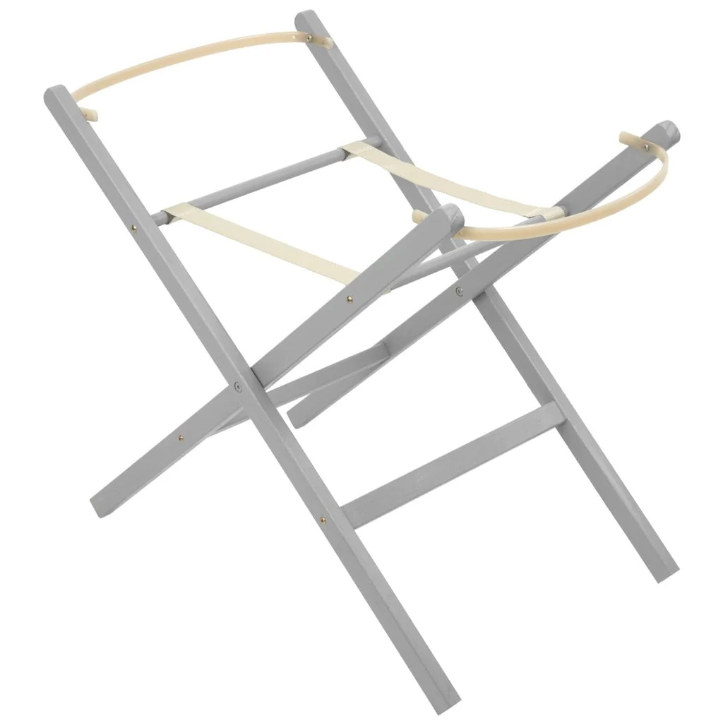Clair De Lune Folding Wooden Moses Basket Stand - Image 7