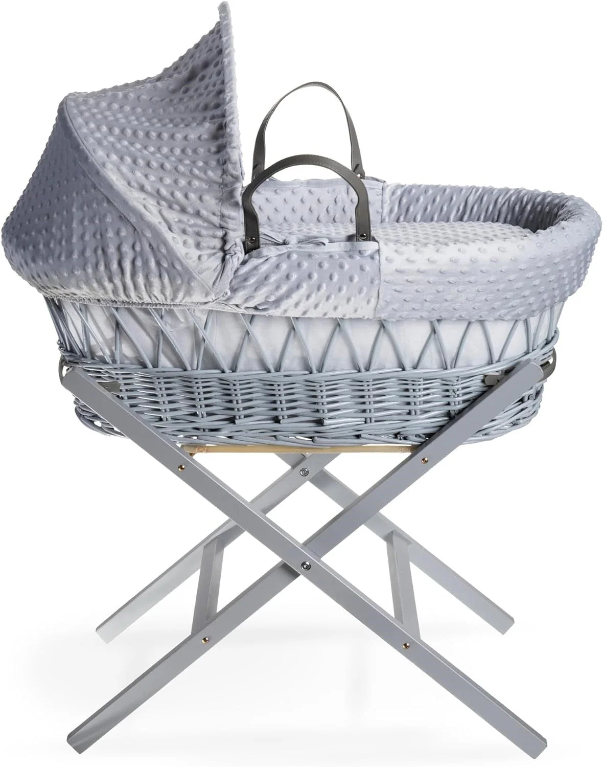 Clair De Lune Folding Wooden Moses Basket Stand - Image 9