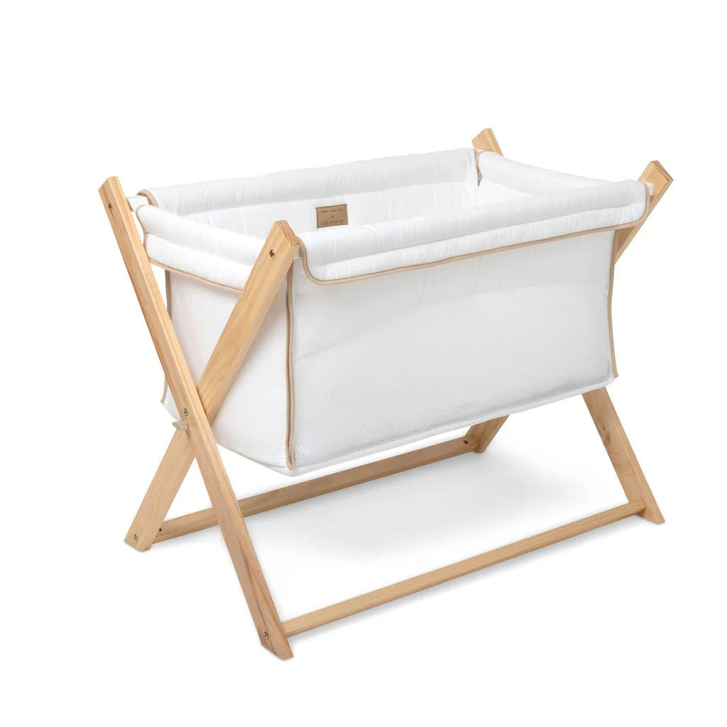 Clair De Lune Organic Folding Crib - Image 11