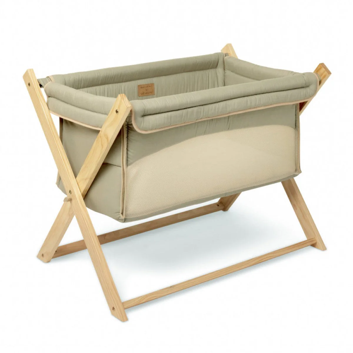 Clair De Lune Organic Folding Crib - Image 22