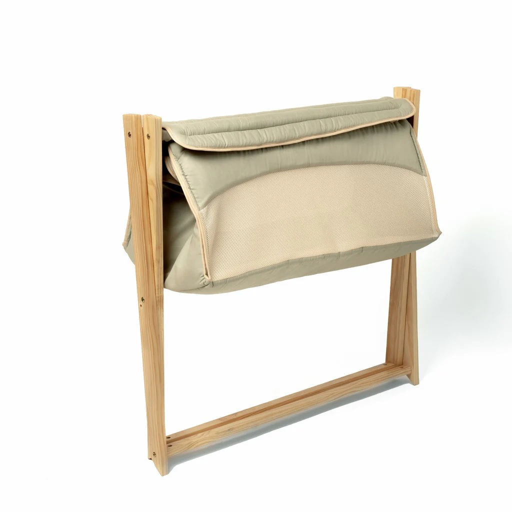 Clair De Lune Organic Folding Crib - Image 4