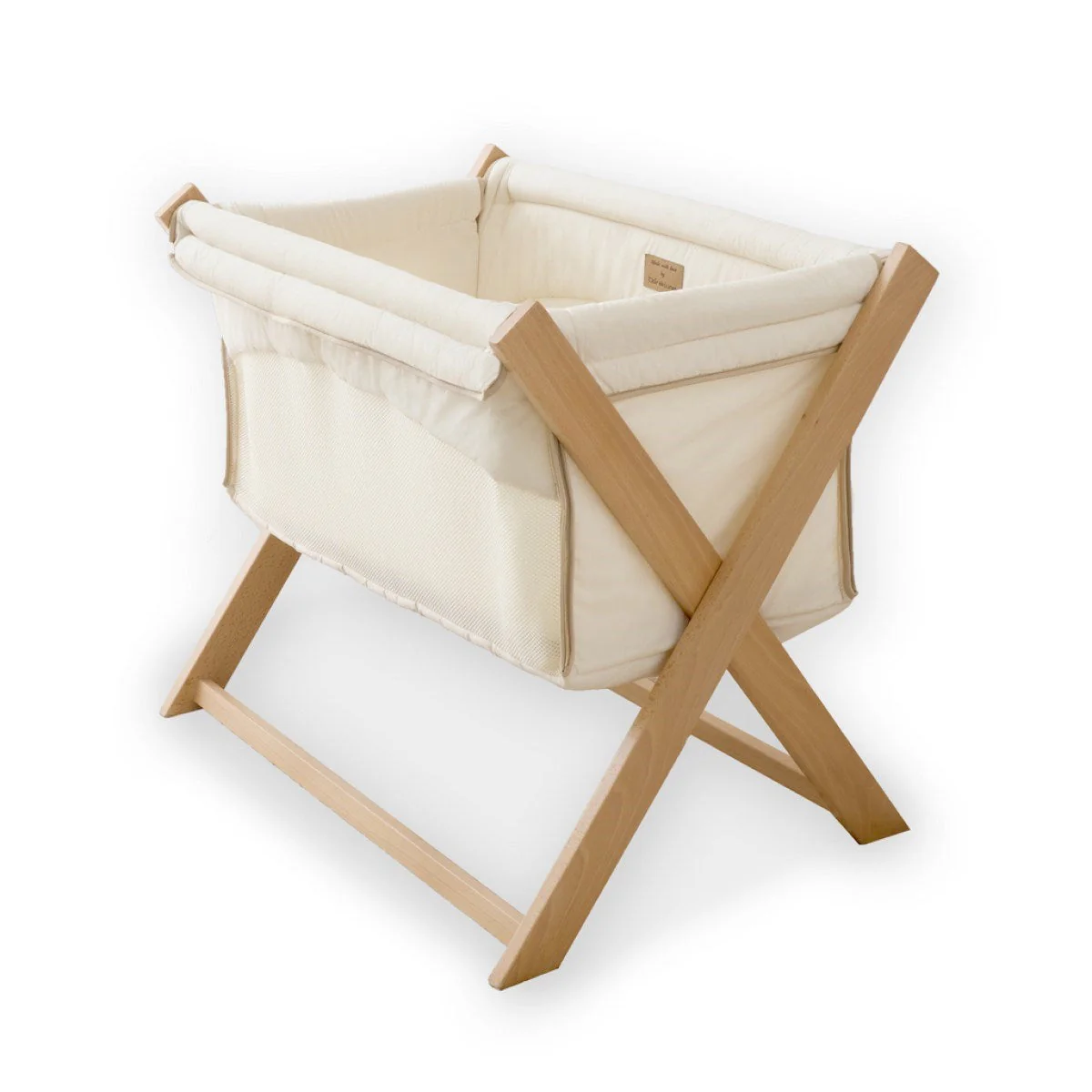 Clair De Lune Organic Folding Crib - Image 5