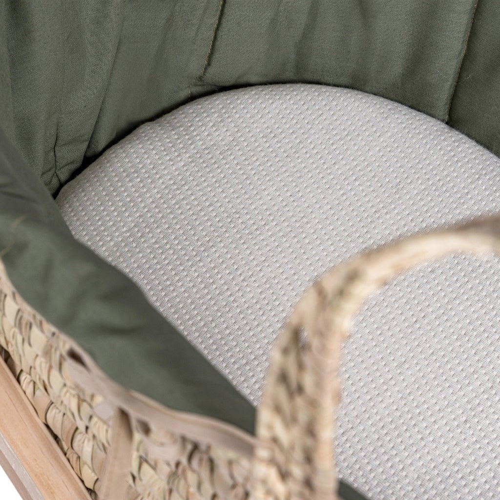 Clair De Lune Organic Palm Moses Basket - Image 13
