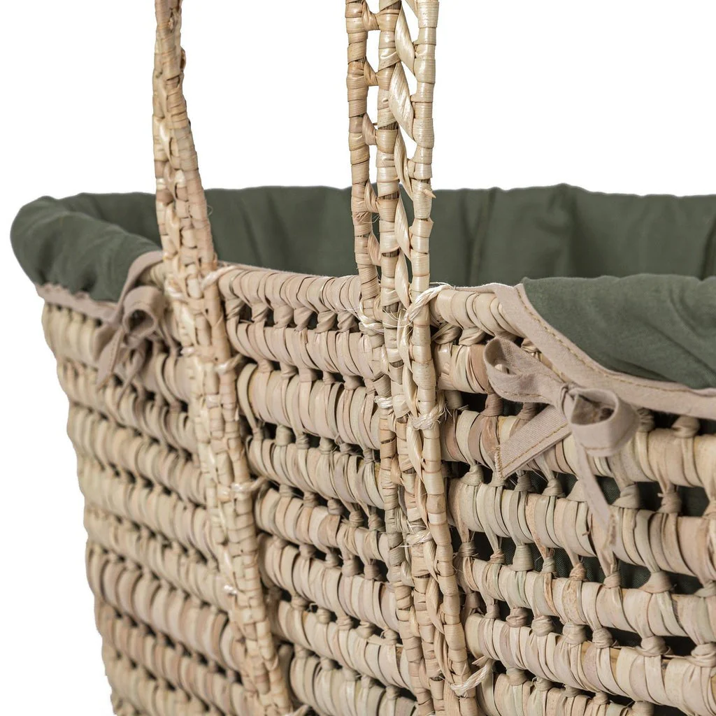 Clair De Lune Organic Palm Moses Basket - Image 15