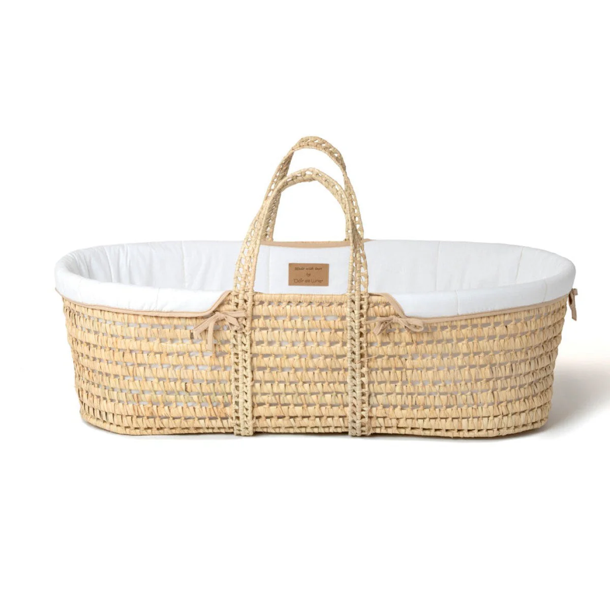Clair De Lune Organic Palm Moses Basket - Image 18