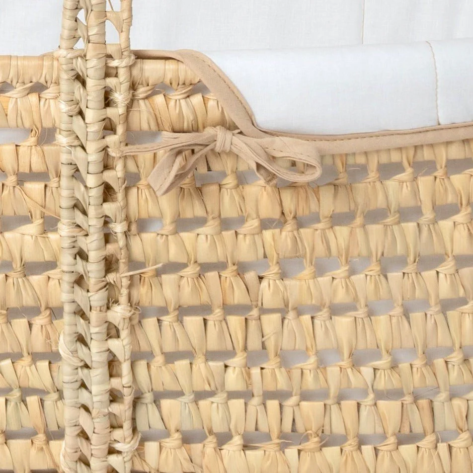 Clair De Lune Organic Palm Moses Basket - Image 20