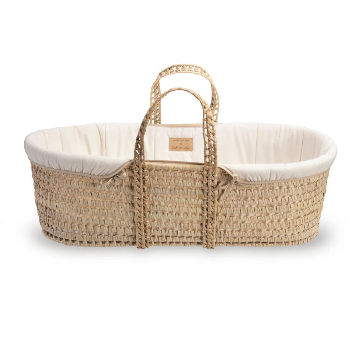 Clair De Lune Organic Palm Moses Basket - Image 3