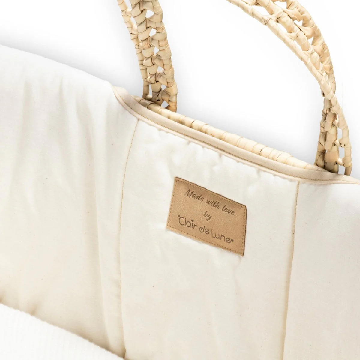 Clair De Lune Organic Palm Moses Basket - Image 5