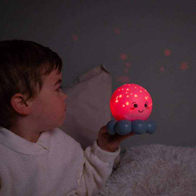 Cloud B Twinkles To Go Octo™ Portable Octopus Star Projector Night Light for Babies, Pastel Blue - Image 3