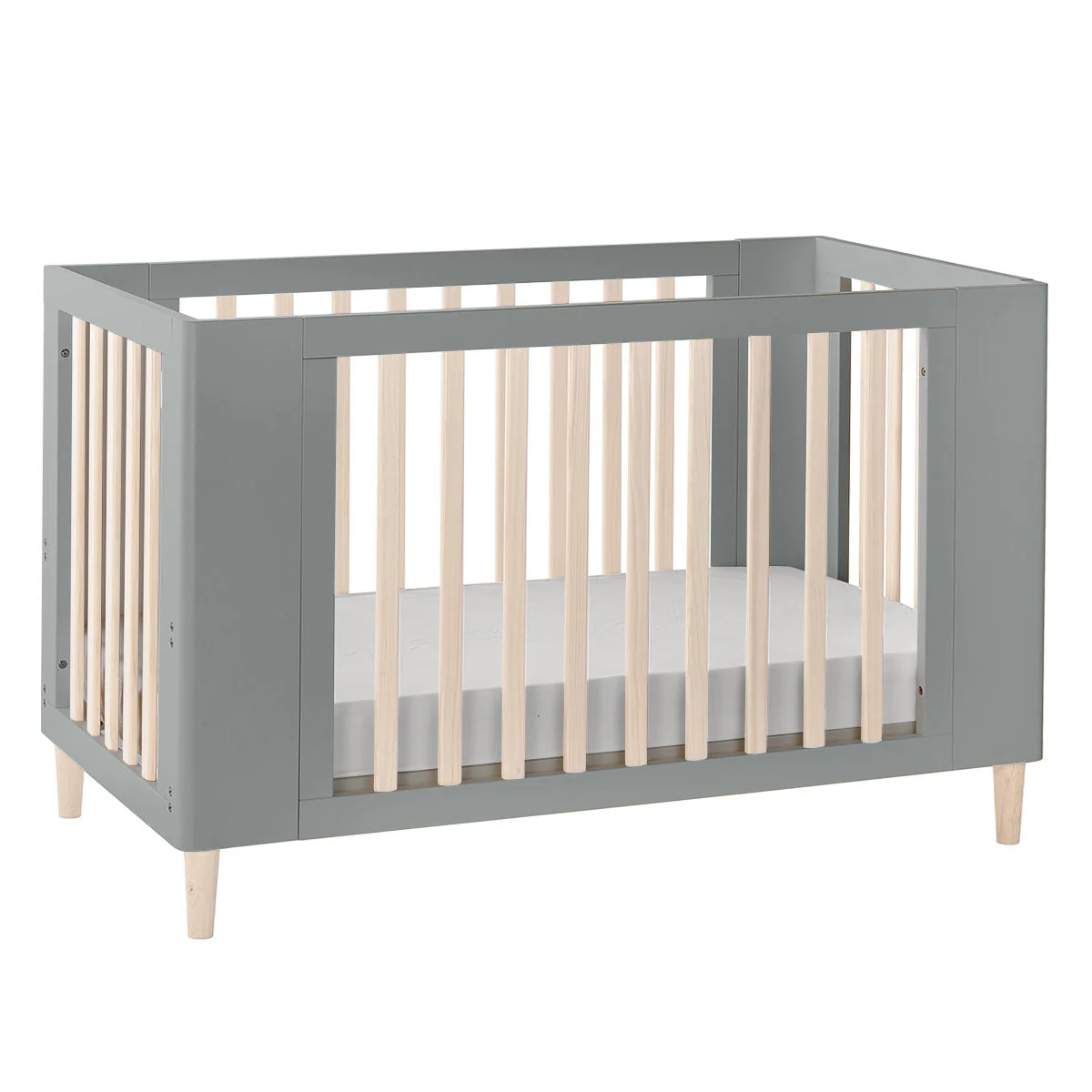 Cocoon Evoke 4-in-1 Nursery Room Set, Dove Grey / Natural Wash - Image 5