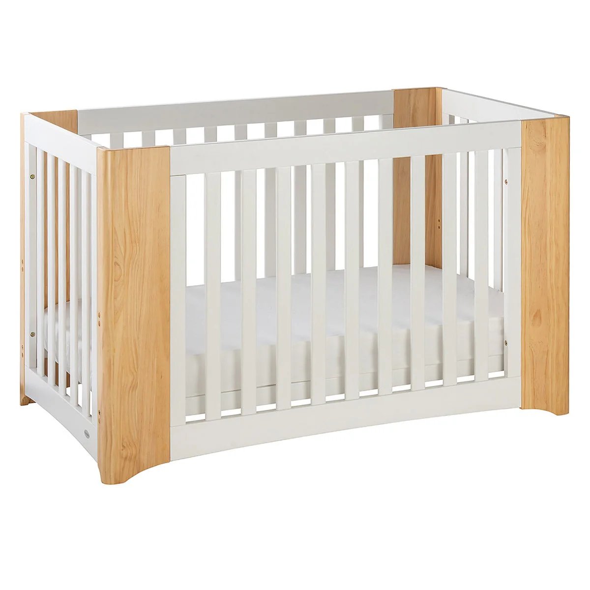 Cocoon Evoluer 4 in 1 Nursery Furniture System - Bassinet, Cot, Toddler Bed & Sofa, White/Natural - Image 21