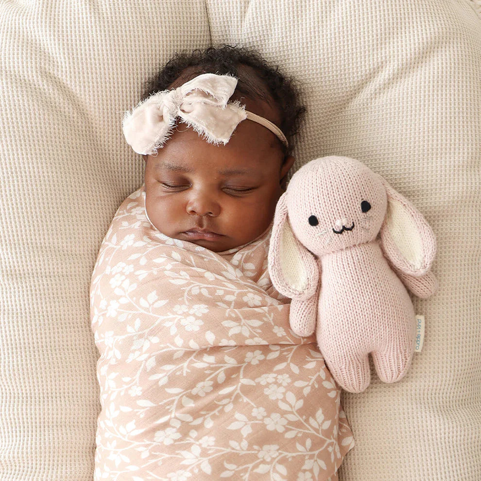 cuddle+kind - Baby Animal Collection - Baby Bunny Rose - Image 3