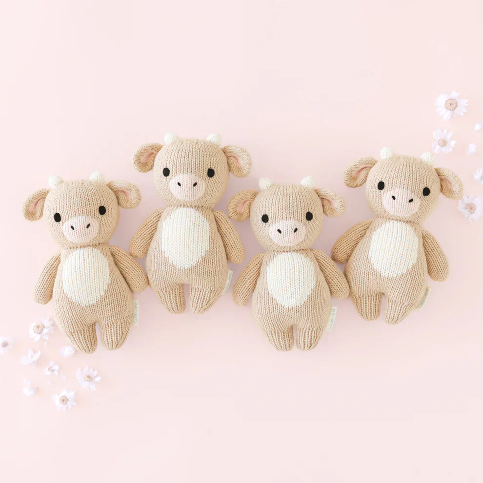 cuddle+kind - Baby Animal Collection - Baby Cow Jersey - Image 3
