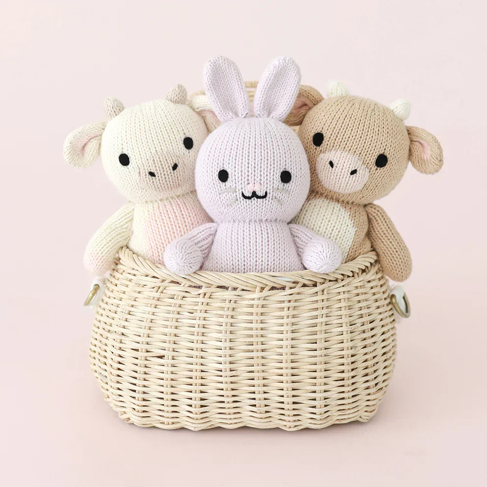 cuddle+kind - Baby Animal Collection - Baby Cow Jersey - Image 4