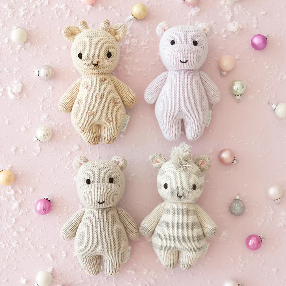 cuddle+kind - Baby Animal Collection - Baby Hippo Pebble - Image 6