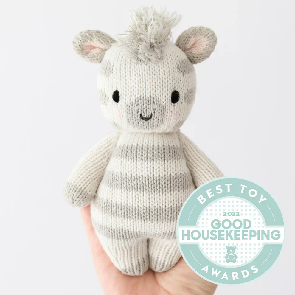 cuddle+kind - Baby Animal Collection - Baby Zebra - Image 2