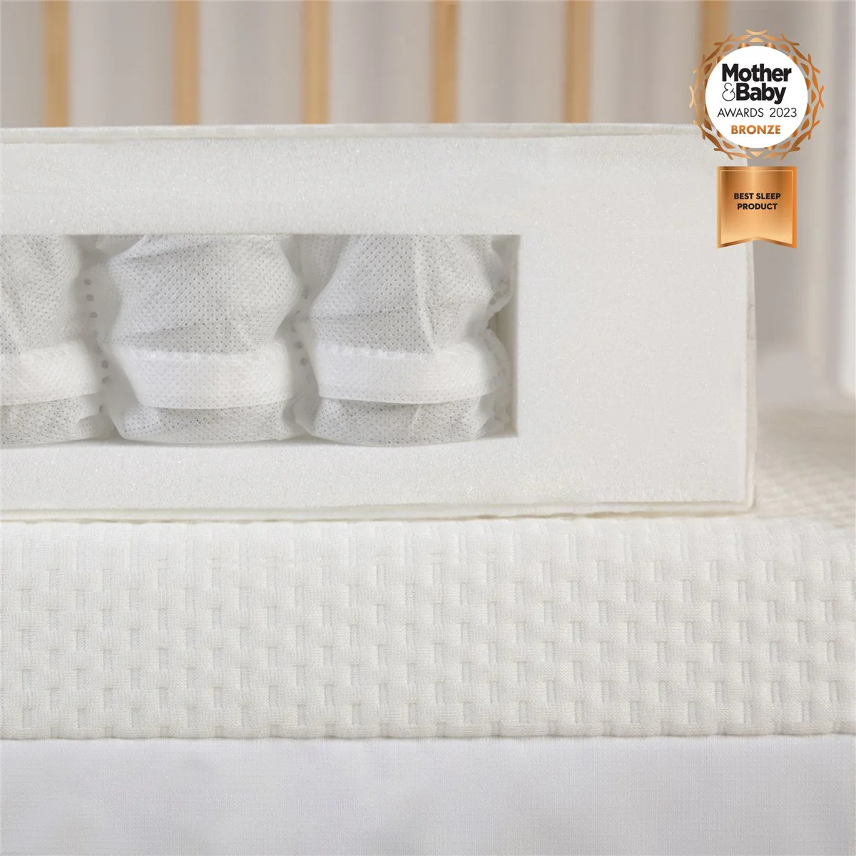 CuddleCo Signature Hypo-Allergenic Bamboo Pocket Sprung Mattress - Image 10