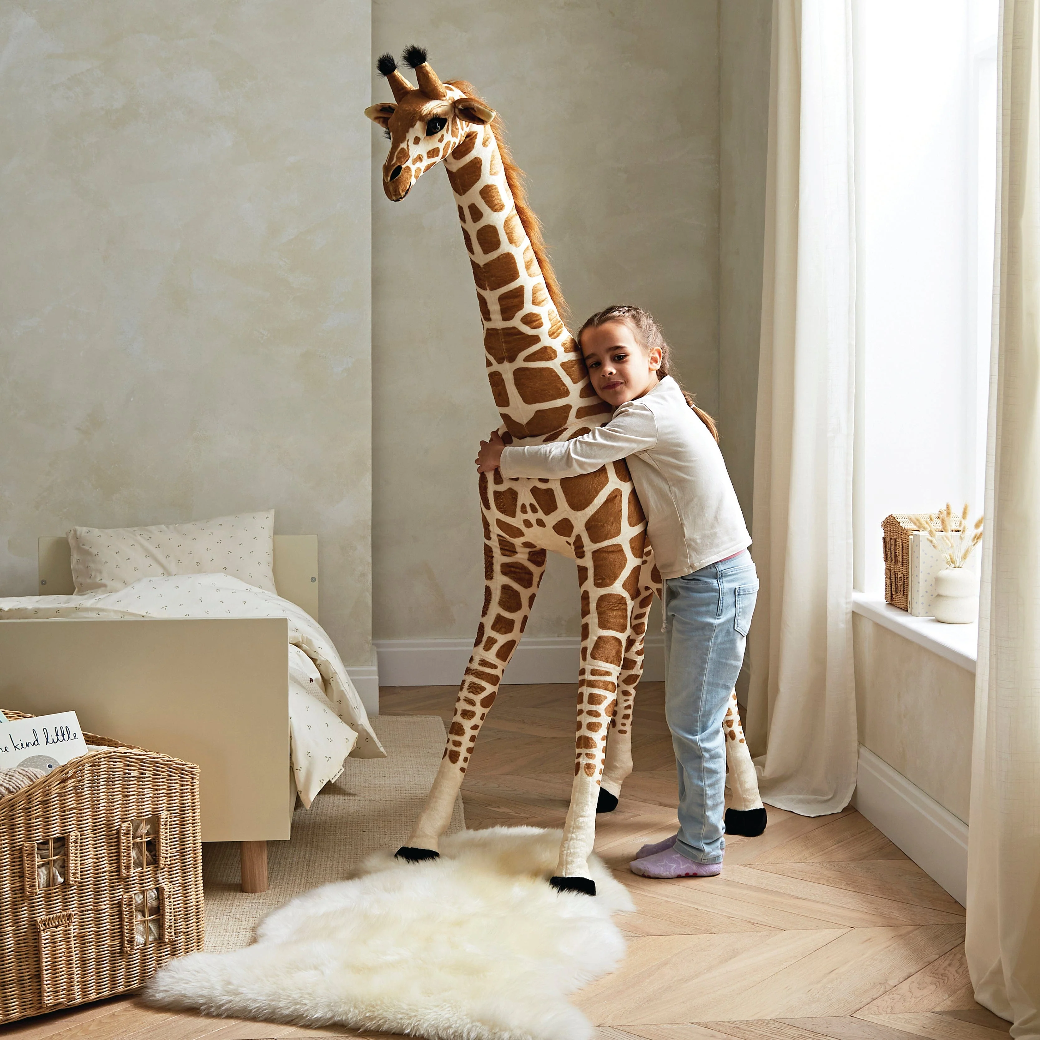 CuddleCo Standing Giraffe Stuffed Animal - Image 11